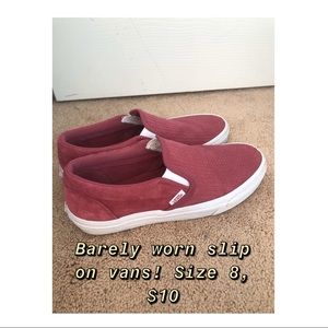 Slip on vans